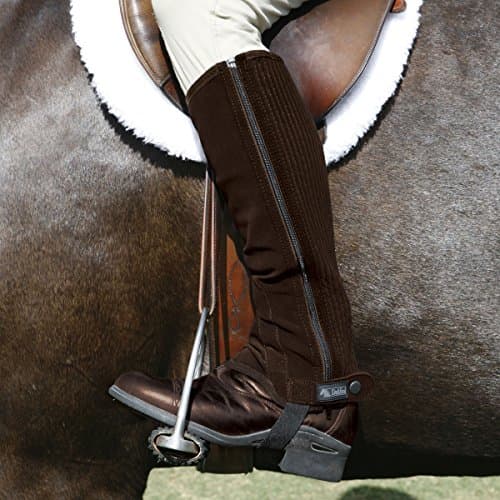 Image of Dublin Easy Care Half Chap, Brown - Size S