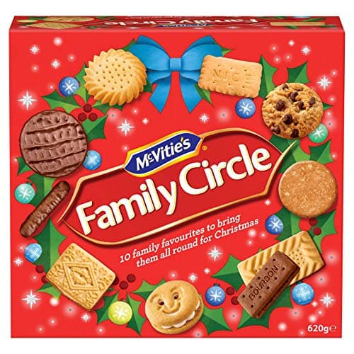 Image of McVities Family Circle Assorted Biscuits 620g (2 Packs)