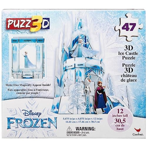 Image of Disney Frozen 2-3D 47-Piece Plastic Hologram Puzzle