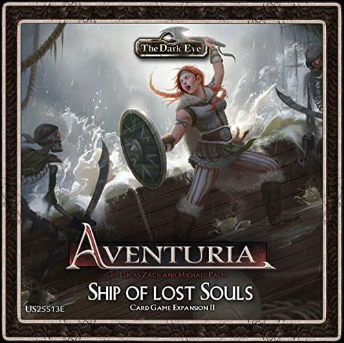 Image of Dark Eye Aventuria ACG Ship Lost Souls Expansion Game, ULIUS25513E