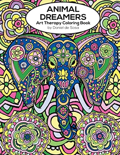 Image of Animal Dreamers: Art Therapy Coloring Book