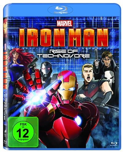 Image of Iron Man - Rise of Technovore [Blu-ray] [2013] [Region A & B & C]