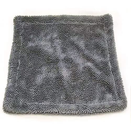 Image of Detailers United Car Windscreen Demister Towel 20 x 20 cm 1400GSM (Grey)