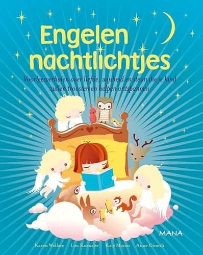 Image of Engelen nachtlichtjes: voorleesverhalen over liefde, wijsheid en steun die je kind zullen troosten en helpen ontspannen