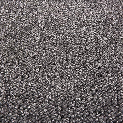 Image of Gr8 Home Luxury Carpet Tiles Heavy Duty 20 Piece 5SQM Commercial Office Shop Floor Retail Flooring 50 x 50cm [Anthracite]