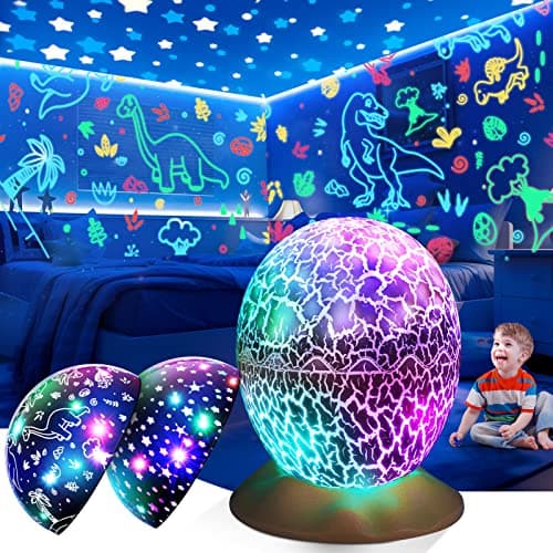 Image of Tragik Dinosaur Toys for Boys, Toys for 1 2 3 4 5 6 Year Olds Boys Gifts Easter Gifts for Kids Night Light Baby Lights Projector Sensory Lights Baby Boy Baby Girl Gift Toddler Toy Birthday Gift