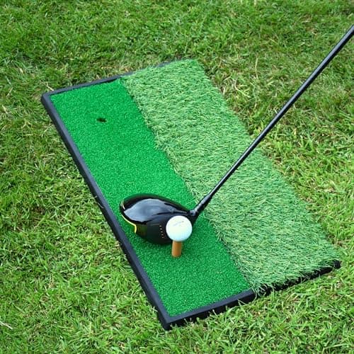 Image of Precision Launch Pad 2 in 1 Golf Practise Mat