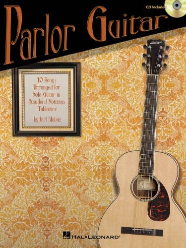 Image of Parlor Guitar: Ten Songs Arranged for Solo Guitar in Standard Notation & Tablature
