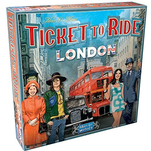 Image of Days of Wonder | Ticket to Ride London Board Game | Ages 8+ | For 2 to 4 players | Average Playtime 10-15 Minutes
