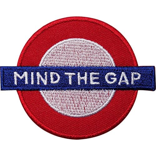 Image of London Underground Tube Embroidered Iron/Sew On Patch Clothes Souvenir Badge