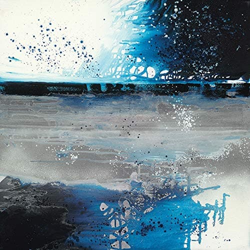 Image of The Art Group Soozy Barker (Ice Blue) -Canvas Print 85 x 85cm, Wood, Multicolour, 85 x 85 x 1.3 cm