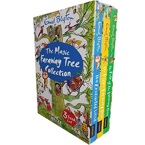 Image of Enid Blyton The Magic Faraway Tree Collection 3 Books Box Set Pack (The Enchanted Wood, The Magic Faraway Tree, The Folk of the Faraway Tree)