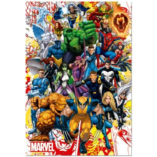 Image of Educa 15560 - Marvel Heroes - 500 pieces - Marvel Puzzle