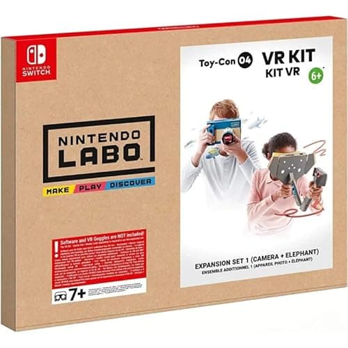 Image of Nintendo Labo Toy-Con 04: VR Kit - Expansion Set 1 (Camera and Elephant)