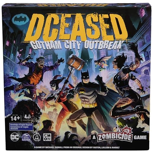 Image of DCeased: Gotham City Outbreak - Zombicide Board Game for Family Game Night, DC Comics Minis, Ages 14+
