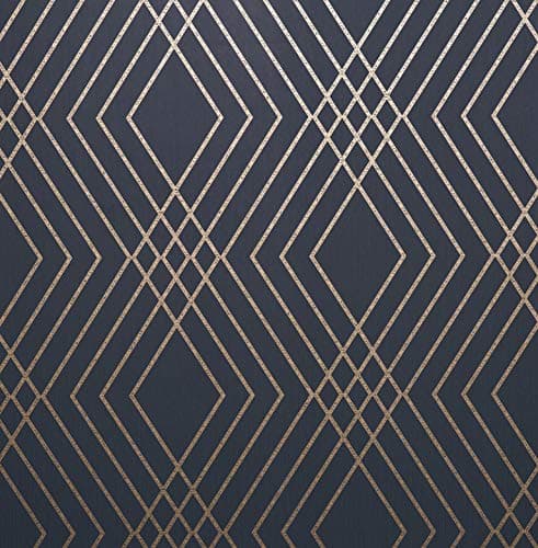 Image of Shard Trellis Navy/Gold