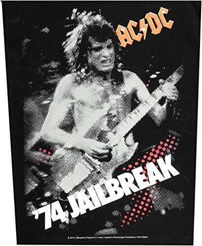 Image of AC/DC Jailbreak '74' Back Patch by AC/DC