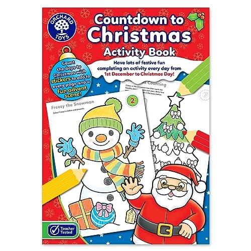 Image of Orchard Toys Countdown to Christmas Activity Book