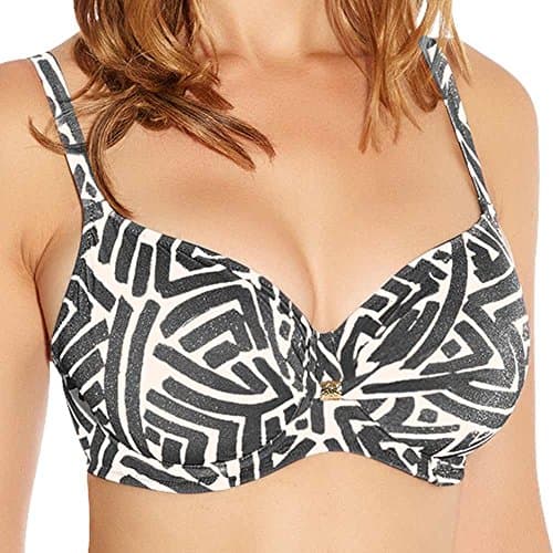 Image of Fantasie Womens San Marino UW Full Cup Bikini Top size 32D in Black