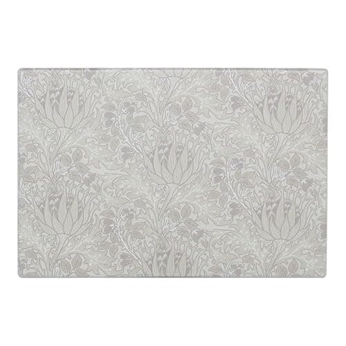 Image of The Leonardo Collection William Morris Artichoke Cutting Board for Home & Restaurants | Durable & Printed Chopping Boards for Kitchens | Washable Plastic Chopping Assitance for Everyday Use