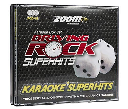 Image of Zoom Karaoke CD+G - Driving Rock Superhits - Triple CD+G Karaoke Pack