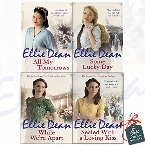 Image of Beach View Boarding House Series Ellie Dean Collection 4 Books Bundle with Gift Journal (All My Tomorrows, Some Lucky Day, While We're Apart, Sealed With a Loving Kiss)