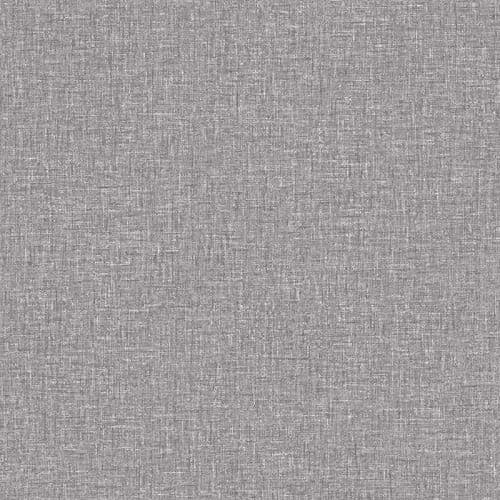 Image of Linen Textured Wallpaper arthouse mid Grey Plain Woven Effect spongeable