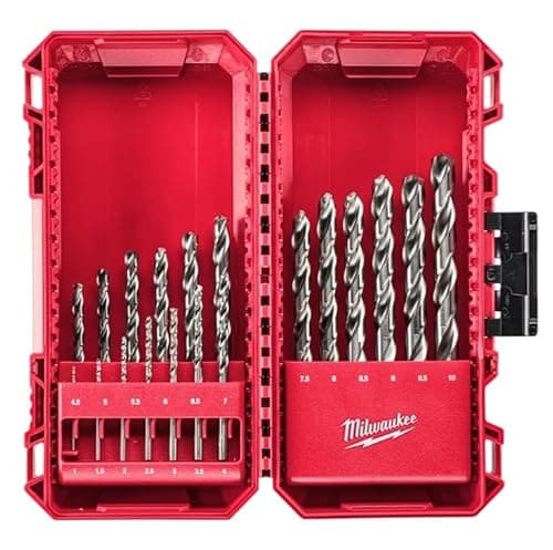 Image of Milwaukee 19 Piece THUNDERWEB HSS-G Metal Drill Bit Set in PACKOUT Compatible Case