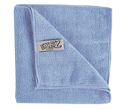 Image of Robert Scott CICS009 Microfibre Cloth, Contract, 40 cm x 40 cm, Blue (Pack of 10)