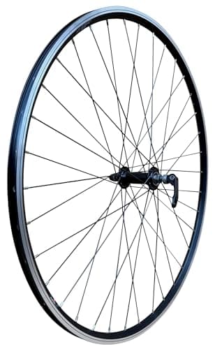 Image of Baldys 700c Hybrid/Trekking Bike FRONT Wheel BLACK Quick Release Hub