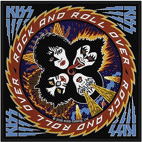 Image of Kiss - Rock N Roll Over Patch 10cm x 10cm