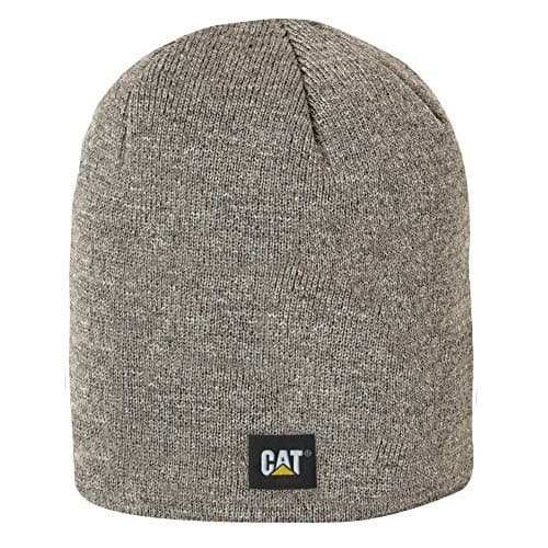 Image of Caterpillar Men's Logo Knit Cap, Dark Heather Grey, One Size