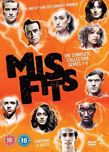 Image of Misfits: Series 1-5 [DVD]