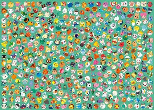 Image of Ravensburger Animal Crossing 1000 Piece Jigsaw Puzzle for Kids and Adults Age 12 Years Up - Challenge Edition