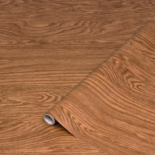 Image of d-c-fix vinyl wrap Oak wild growth wood effect 90 cm x 2,1 m - sticky back plastic roll for furniture, kitchen & cupboards - contact paper sticker self adhesive film