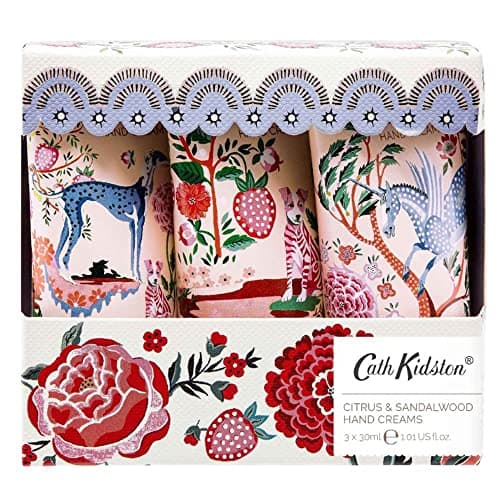 Image of Cath Kidston Beauty Artist Kingdom Hand Cream Trio Gift Set, 3 x 30ml