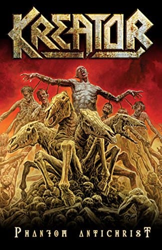 Image of Kreator Poster Phantom Antichrist Band Logo Official 70cm x 106cm Textile One Size