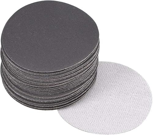Image of TA-VIGOR 30Pcs 75mm Wet and Dry Sanding Discs, 600 Grit 3 Inch Hook and Loop Sandpaper Electrostatic Sand Planting Silicon Carbide Sanding Discs