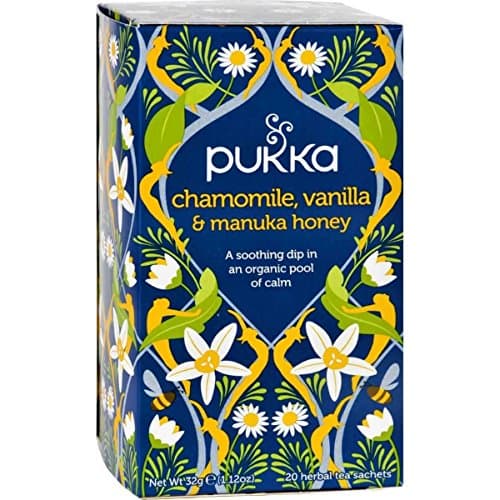 Image of Pukka Herbal Teas Tea - Organic - Chamomile Vanilla And Manuka Honey - 20 Bags - Case Of 6