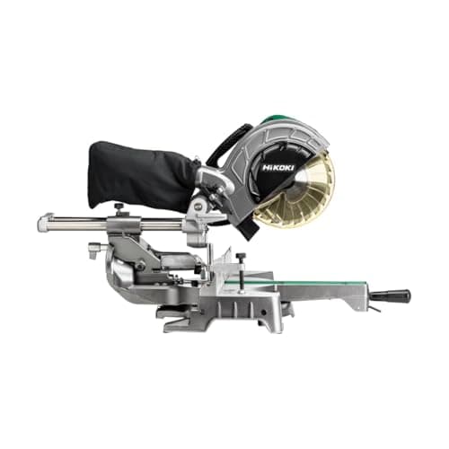 Image of HiKOKI C8FSE Slide Compound Mitre Saw 216mm/ 8. 1/2 Inch with 2 Blades 240V