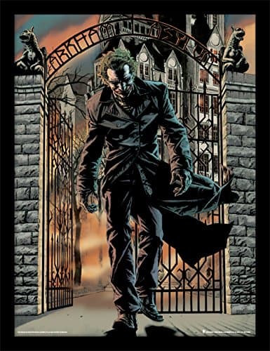 Image of DC Comics Batman 30 X 40 cm "The Joker Released" Framed Print