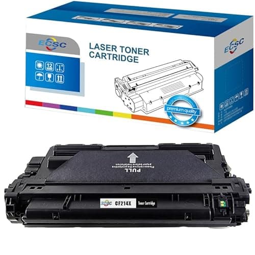 Image of ECSC Toner Cartridge CF214X / 14X For Printer, Compatible With HP LaserJet Enterprise 700 MFP M712dn 700 MFP M712n 700 MFP M712xh 700 MFP M725dn 700 MFP M725f (Black, 1-Pack)
