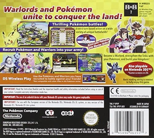 Image of Pokemon Conquest (Nintendo DS)