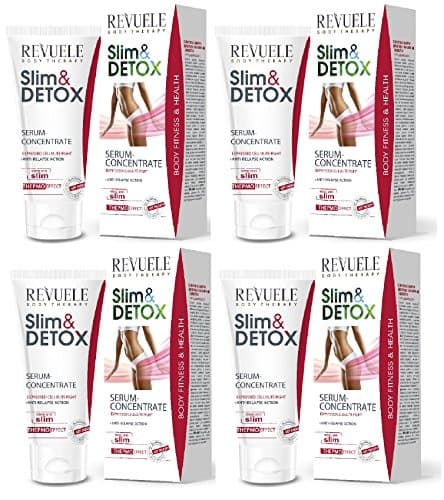 Image of 4x Revuele Slim & Detox Concentrate Serum for Fight against Advanced Cellulite 200ml
