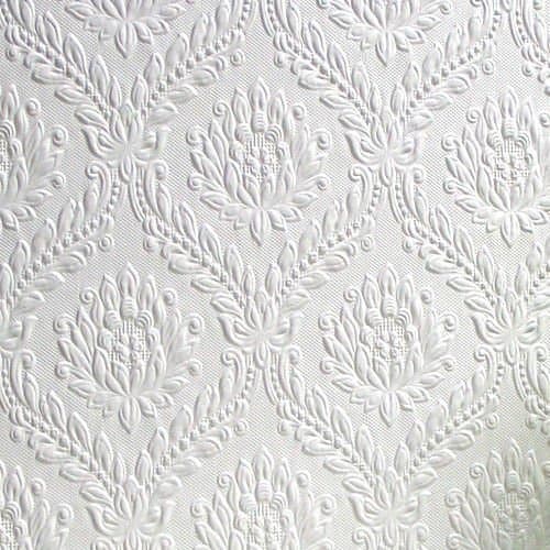 Image of Brewster Damask Wallpaper Paintable Luxury Textured Embossed Vinyl Dryden Anaglypta