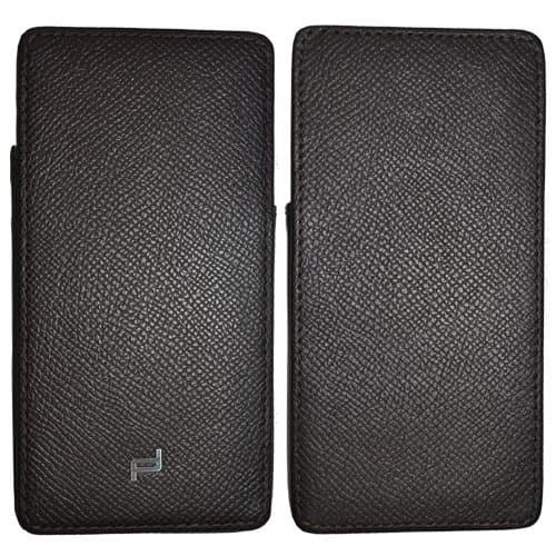 Image of PORSCHE DESIGN P'3300 FRENCH CLASSIC 3.0 DARK BROWN LEATHER CASE FOR BLACKBERRY PORSCHE DESIGN P'9982