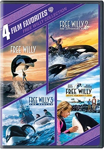Image of 4 Film Favorites: Free Willy 1-4 Collection [DVD] [Region 1] [US Import] [NTSC]