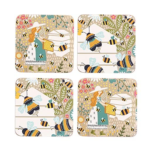 Image of Bee Keeper Coaster Pk4