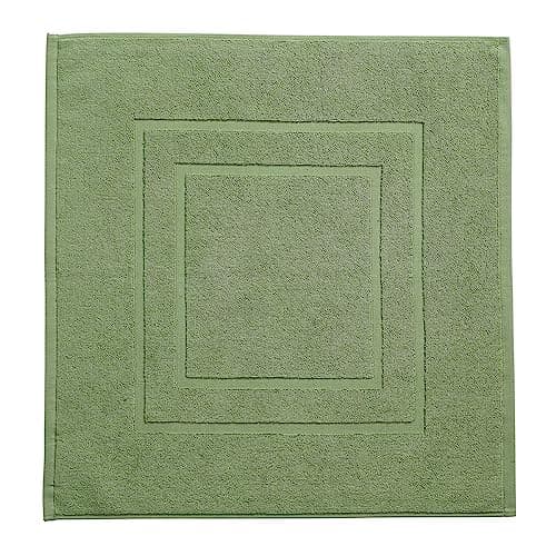 Image of Christy Brixton Bath Mat | 100% Cotton Shower Mat | Super Absorbent | Khaki