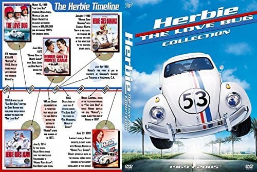 Image of Herbie DVD Complete Films Collection (5 Discs) Box Set: All 5 Movies: The Love Bug / Herbie Rides Again / Herbie Goes to Monte Carlo / Herbie Goes to Bananas / Herbie Fully Loaded + Extras by Helen Hayes